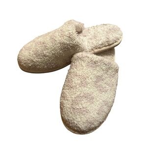 Barefoot Dreams CozyChic Barefoot In The Wild Leopard Slipper
